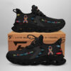 Autism Awareness You’Ll Never Walk Alone Clunky Max Soul Shoes