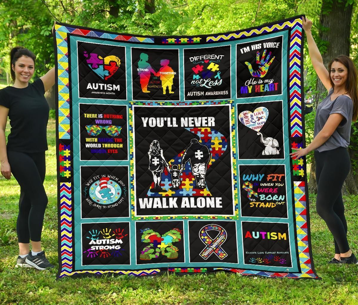 Autism Quilt Cicyh Autism Quilt Cicyh