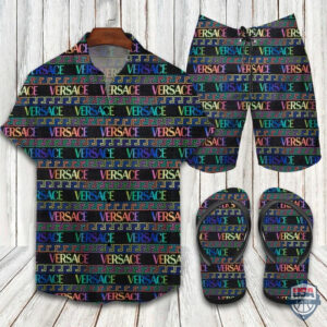 Versace Hawaiian Shirt Beach Short 04