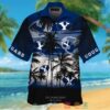 Byu Cougars Tropical Hawaiian Shirt And Shorts