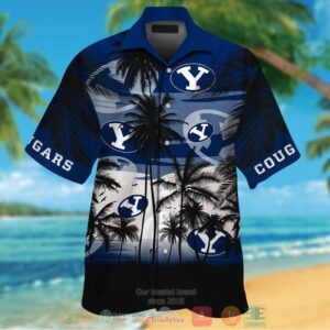 Byu Cougars Tropical Hawaiian Shirt And Shorts