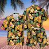 Baby Yoda Star Wars Black-Yellow Hawaiian Shirt