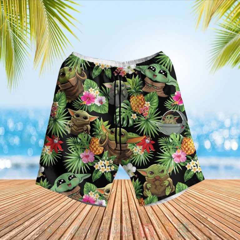 Baby_Yoda_Star_Wars_Hawaiian_Shirt_Short_1_2-768x768-1