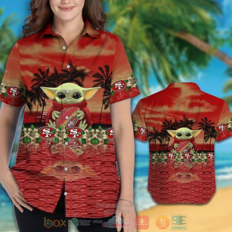 Baby_Yoda_hug_San_Francisco_49ers_hawaiian_shirt_and_shorts_1_2-768x768-1