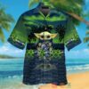 Baby Yoda Hug Seattle Seahawks Hawaiian Shirt And Shorts