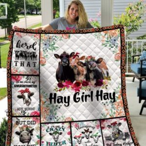 Back On The Farm Quilt Blanket-3D Quilt Blanket Htt-Qhg00096