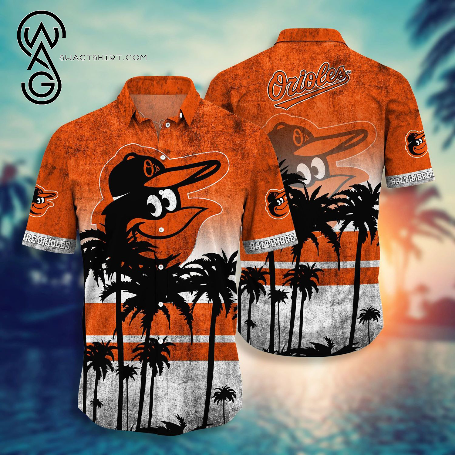 Baltimore Orioles Baseball Team Combo Hawaiian Shirt And Shorts Baltimore Orioles Baseball Team Combo Hawaiian Shirt And Shorts