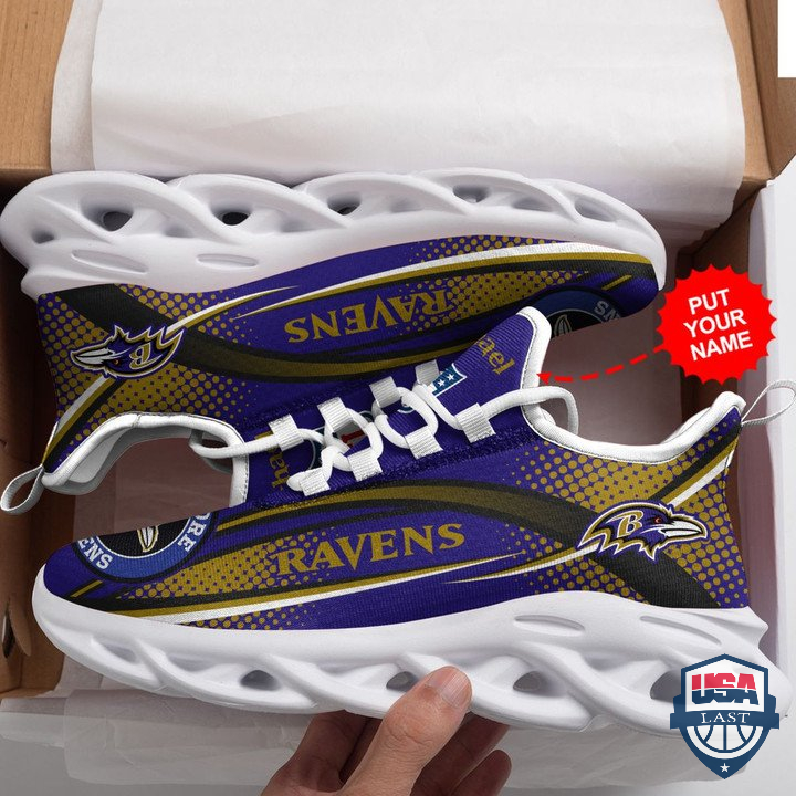 Baltimore Ravens Custom Running Sports Shoes 35 Baltimore Ravens Custom Running Sports Shoes 35