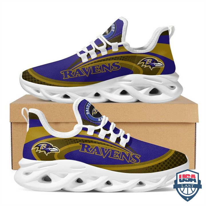 Baltimore Ravens Max Soul Running Shoes 08 Baltimore Ravens Max Soul Running Shoes 08
