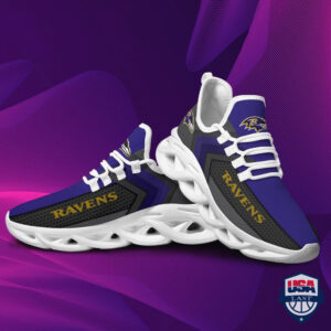 Baltimore Ravens Nfl Max Soul Sneaker For Men Women 14
