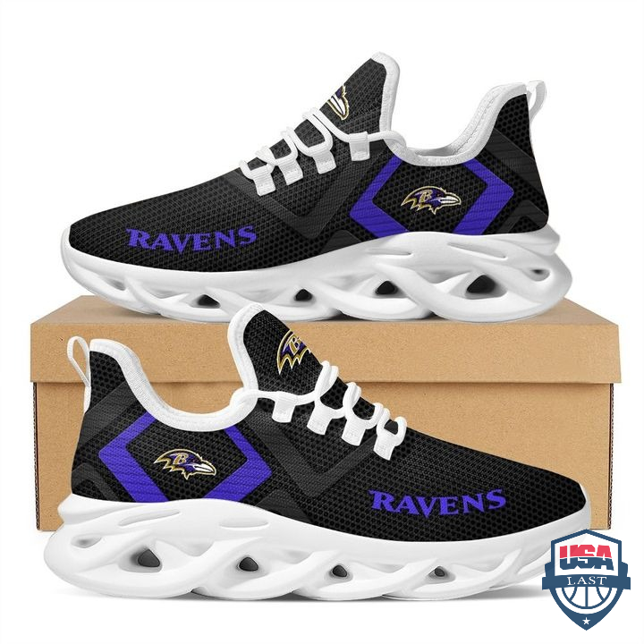 Baltimore Ravens Nfl Max Soul Sneakers 12 Baltimore Ravens Nfl Max Soul Sneakers 12