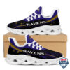 Baltimore Ravens Splash Colors Max Soul Sneaker 02