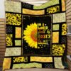 Be A Sunflower Quilt Blanket- 3D Quilt Blanket Dml-Qdd00015