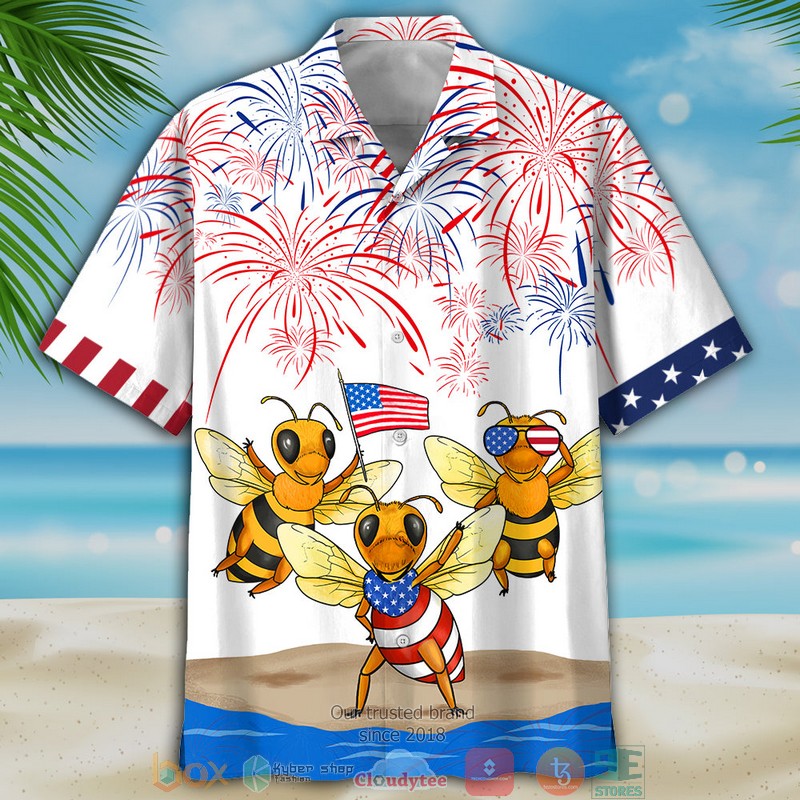 BeeS Independence Day Hawaiian Shirt BeeS Independence Day Hawaiian Shirt