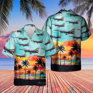 Belgian Air Force Lockheed Martin F-16 Hawaiian Shirt