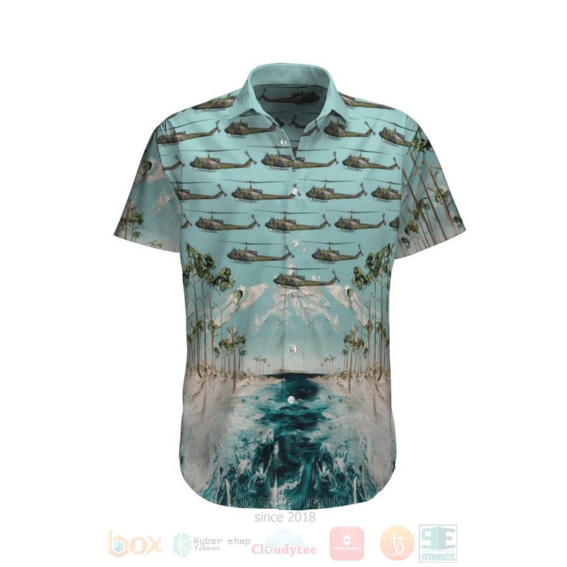 Bell Uh-1D Iroquois German Army Hawaiian Shirt Bell Uh-1D Iroquois German Army Hawaiian Shirt