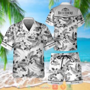Belvedere Vodka Hawaiian Shirt