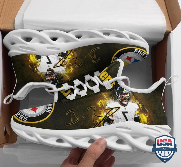 Ben Roethlisberger Pittsburgh Steelers Max Soul Shoes Ben Roethlisberger Pittsburgh Steelers Max Soul Shoes