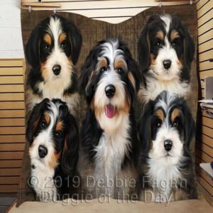 Bernedoodle Quilt Cieab