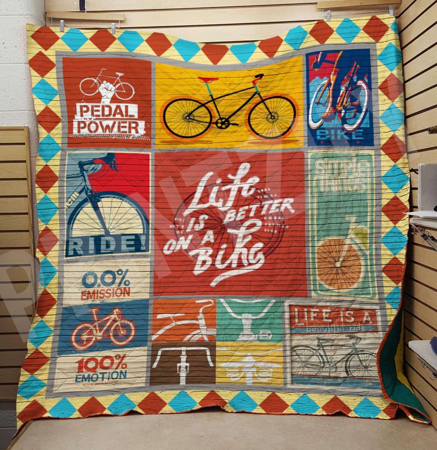 Bicycle Quilt Tudbn Bicycle Quilt Tudbn