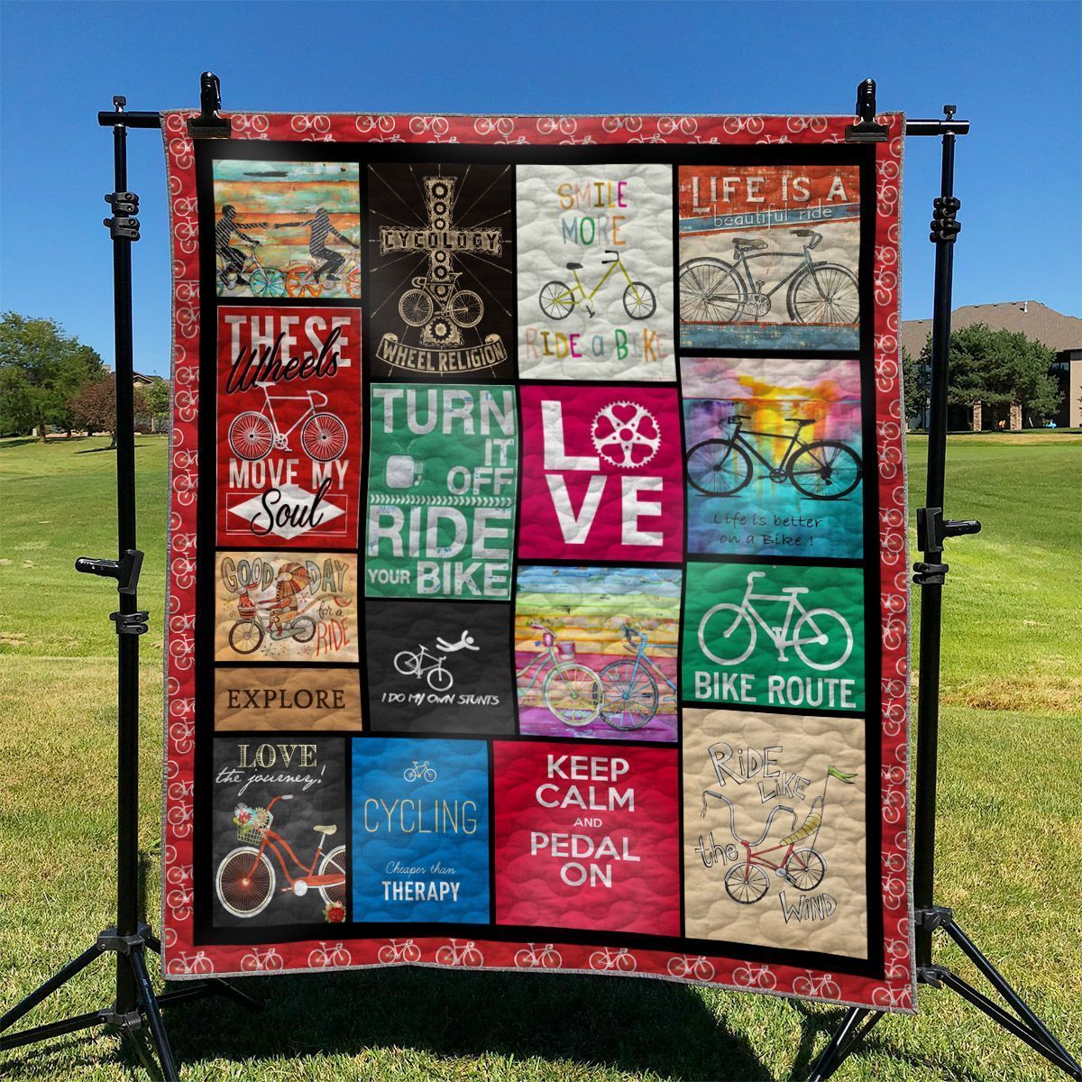 Bicycle Quilt Tufsl Bicycle Quilt Tufsl