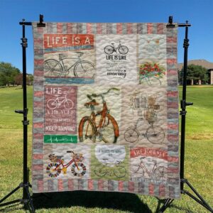 Bicycle Quilt Tugjh