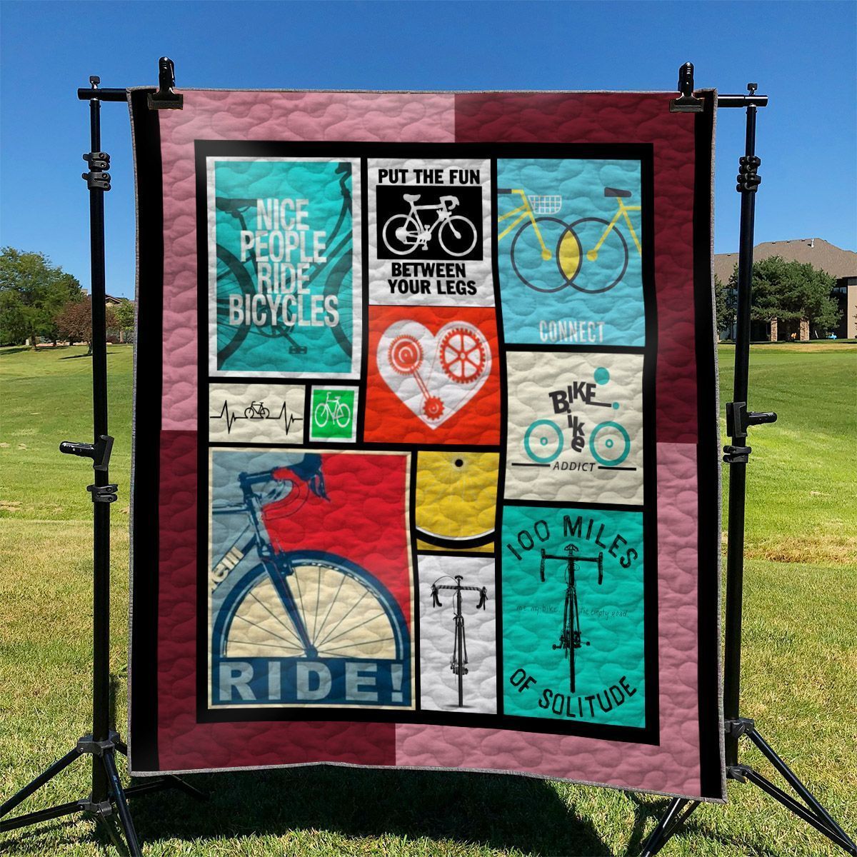 Bicycle Quilt Tuhtr Bicycle Quilt Tuhtr