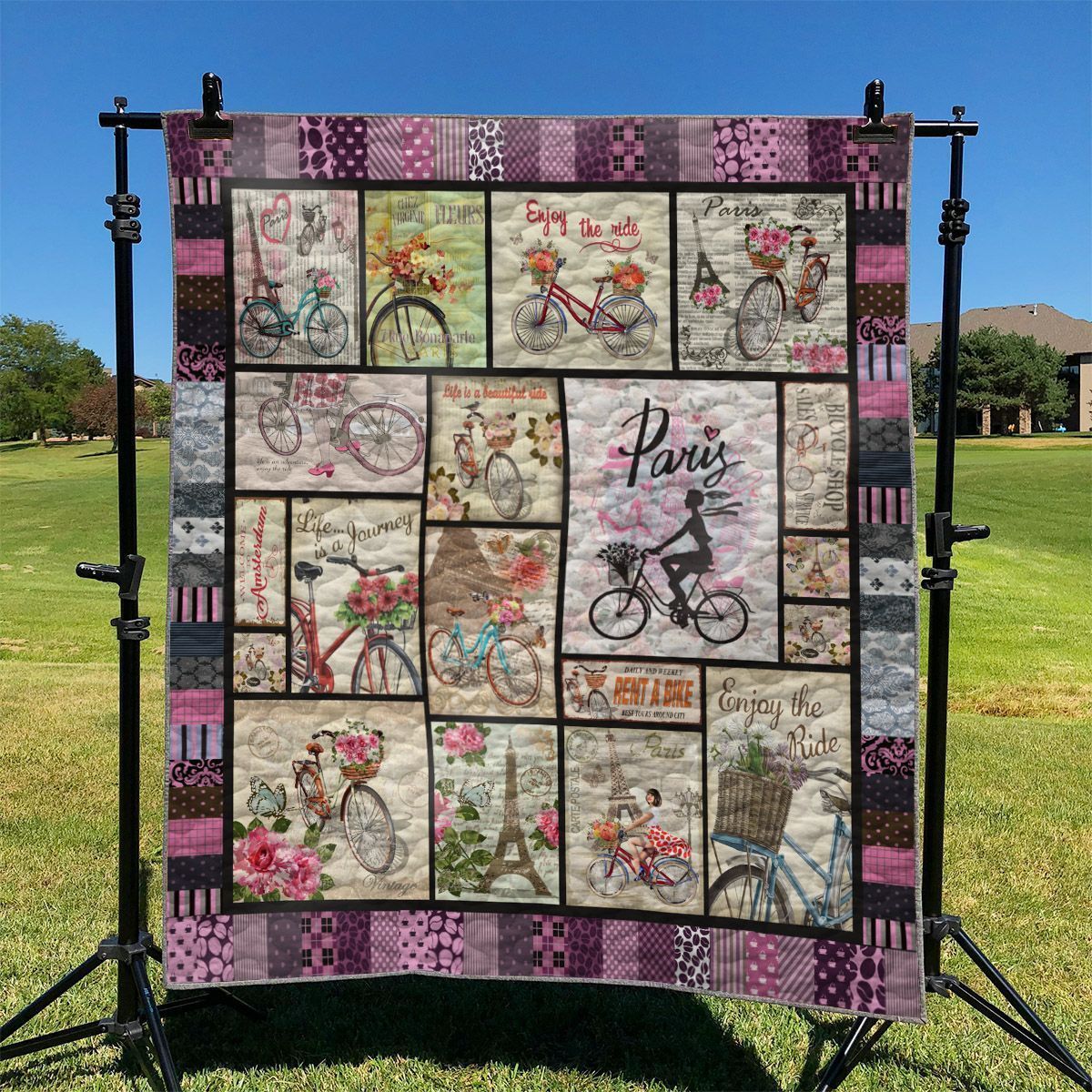 Bicycle Quilt Tuilm Bicycle Quilt Tuilm