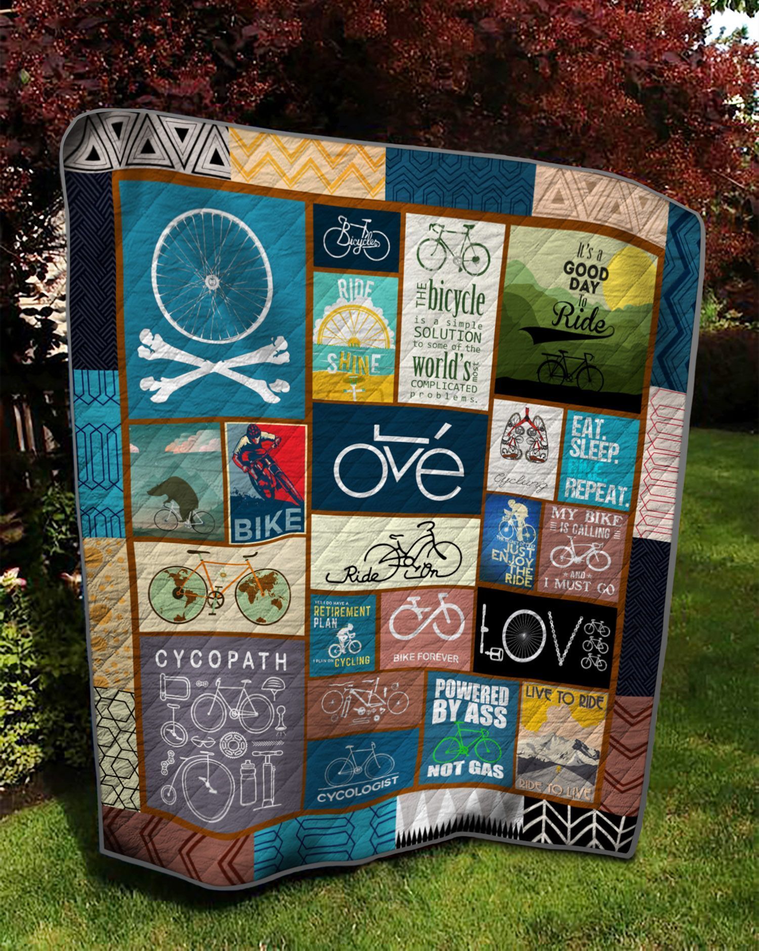 Bicycling Quilt Cudoj Bicycling Quilt Cudoj