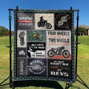 Biker Quilt Tujxz
