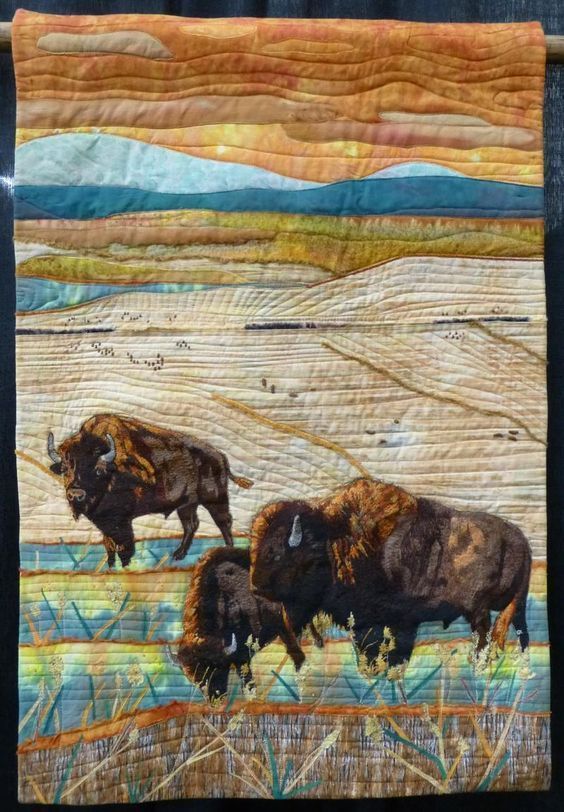 Bison Quilt Cupfu Bison Quilt Cupfu