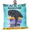 Black Cat Quilt - Black Cats With Colorful My Weekend Is All Booked Quilt - Gifts For Black Cat Lovers