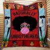 Black Girl Naturally Unbothered Quilt Quilt Blanket Dhc150120811Td