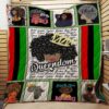 Black Queendom Natural Hair Quilt Quilt Blanket Dhc150120807Td
