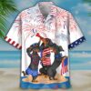 Black Dachshund Independence Day Is Coming Hawaiian Shirt