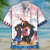 Black Dachshund Independence Day Is Coming Hawaiian Shirt