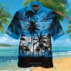 Black Palm Tree Detroit Lions Hawaii Shirt