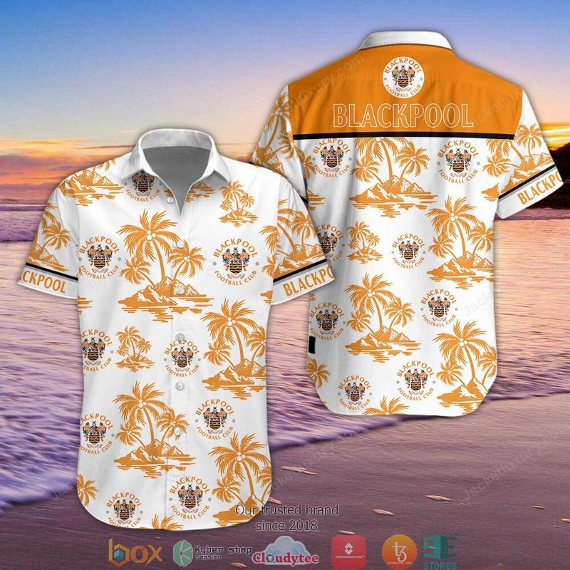 Blackpool F.C Hawaiian Shirt Blackpool F.C Hawaiian Shirt