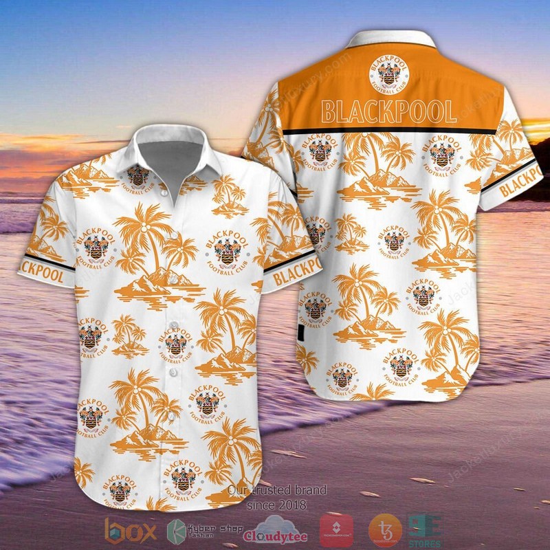 Blackpool F.C Hawaiian Shirt Blackpool F.C Hawaiian Shirt