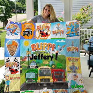 Blippi Quilt Blanket 0832 (Jeffery) Quilt Blanket