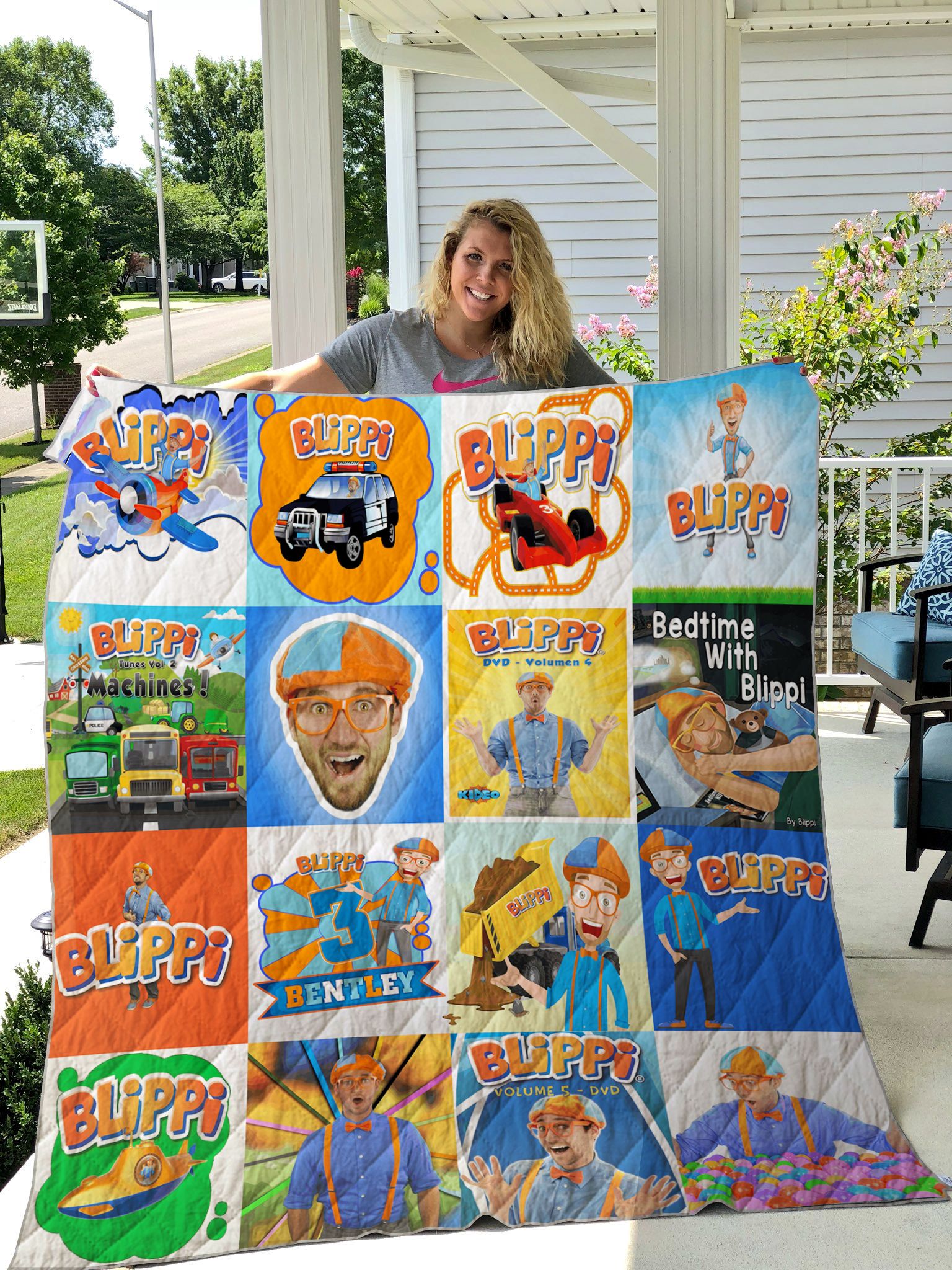 Blippi Quilt Blanket 0833 (Bentley-3) Quilt Blanket Blippi Quilt Blanket 0833 (Bentley-3) Quilt Blanket