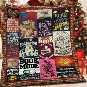 Book Quilts - Book Mode The Book Is Better Quilt