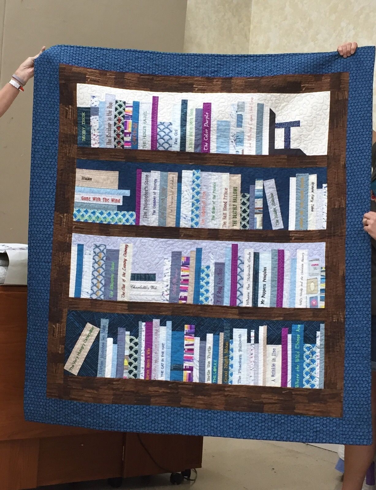 Bookshelf Quilt Ciarp Bookshelf Quilt Ciarp
