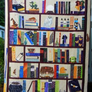 Bookshelf Quilt Ciddt