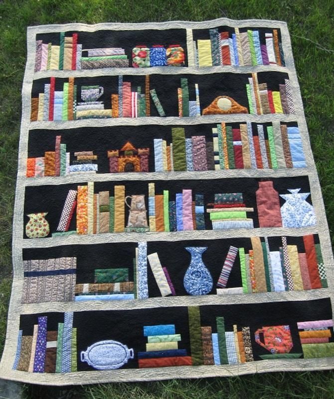Bookshelf Quilt Ciexu Bookshelf Quilt Ciexu