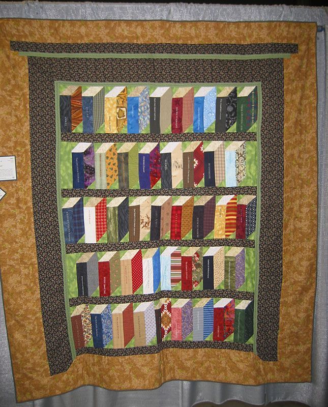 Bookshelf Quilt Cimlt Bookshelf Quilt Cimlt
