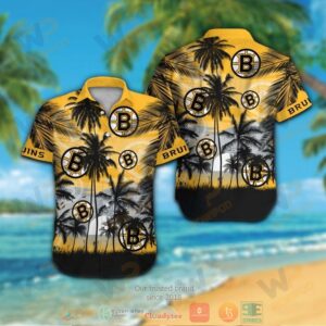 Boston Bruins Hawaiian Shirt And Shorts