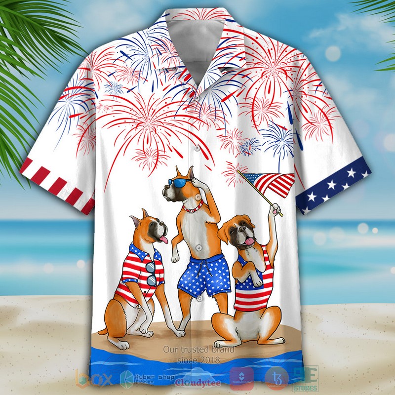 Boxer Independence Day Is Coming Hawaiian Shirt Boxer Independence Day Is Coming Hawaiian Shirt