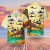 British Army Westland Wah-64 Apache Hawaiian Shirt