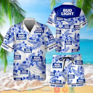 Bud Light Hawaiian Shirt